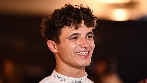 Lando Norris in Abu Dhabi 2022